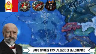 Hoi 4 Kaiserreich music French Vous naurez pas lalsace et la lorraine [upl. by Violeta]