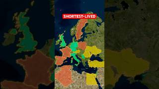 This Country Died Young🔥 maps europe facts country history politics geopolitics historyfacts [upl. by Arodasi]