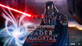 Star Wars Vader Immortal  Full GameMeta Quest 3  4K60FPS  Episode 3 [upl. by Shipman]