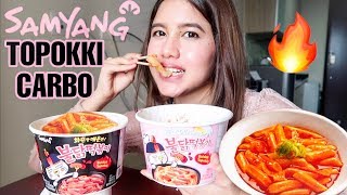 SAMYANG TTEOKBOKKI BULDAK amp CARBO TERBARU 🔥 [upl. by Fanny]