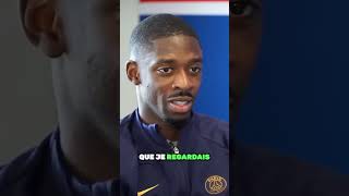 Dembélé explique pourquoi il aime bien dribbler [upl. by Dougie]