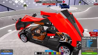 More Pagani is here Car Licenses  Pagani Car Pack  Roblox Driving Empire [upl. by Yllatan]