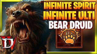 Diablo 4 Season 5 Druid Build Guide Infinite Ultimate Infinite Spirit Pulverize Bear Druid S5 D4 [upl. by Treb]