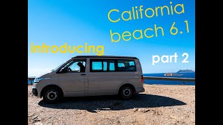 Volkswagen California Beach 61 camper walkaround part 2 [upl. by Tocs]