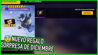 Regresa la Nueva Sorpresa de Diciembre Gratis a Free Fire Latam 🎁🤨  JORGEPLAYED [upl. by Chesnut927]