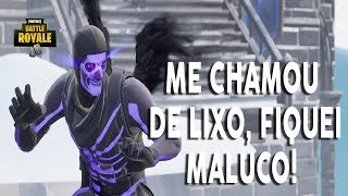 QUASE APANHEI POR XINGAR ALTO  FORTNITE [upl. by Atcliffe]