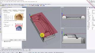 RhinoCAM 2018 3 Axis Introduction [upl. by Hcib]