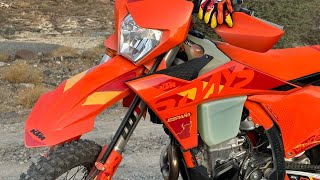 2025 KTM 500 EXCF 6DAYS  Unboxing amp First Ride [upl. by Imled]