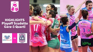 Milano  Casalmaggiore  Highlights  Gara3 Quarter Final  Campionato 202223 [upl. by Yllas]