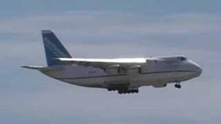 An AN124 arrives at Nellis AFB [upl. by Leonidas400]