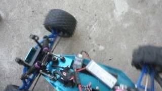 RC10gt traxxas brushed esc electric conversion lipo [upl. by Bette-Ann854]