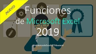 Trucos Excel  Nuevas funciones de Excel 2019 [upl. by Dviad]