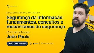 Segurança da informação fundamentos conceitos e mecanismos de segurança [upl. by Ailehs]