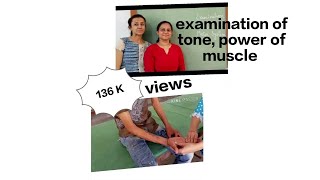 Tone and Power of Muscles  Clinical Examination [upl. by Tocci]