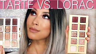 Tartelette in Bloom vs Lorac Unzipped Full Review  Comparison [upl. by Aitercul]