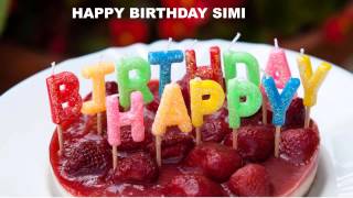 Simi Birthday Song  Cakes  Happy Birthday SIMI [upl. by Odnuges]