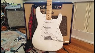 First Look Fender Ed OBrien Stratocaster [upl. by Isej]