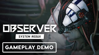 Observer System Redux  Exclusive Gameplay Demo  Summer of Gaming 2020 [upl. by Hudgens]