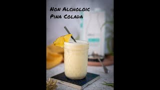 Non Alcoholic Pineapple Pina Colada [upl. by Anisamot826]