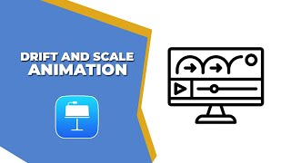 How to add Drift And Scale Animation in keynote [upl. by Saidnac]