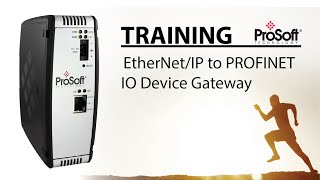 Set Up for EtherNetIP to PROFINET IO Device Gateway [upl. by Eimot]