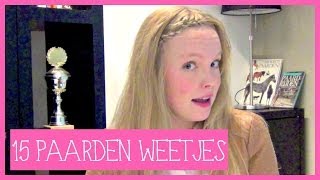 15 paarden weetjes  PaardenpraatTV [upl. by Brenda]