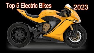 New Electric Motorcycles For 2023  Innovative Tech [upl. by Ahseim732]