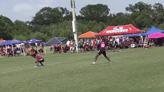 Terrance Gipson highlights at Texas 7on7 Championships [upl. by Nonnahsed275]