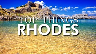 Top 7 Things To Do in Rhodes Greece 2021 [upl. by Draper]