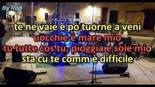 Nino DAngelo Uocchie e mare karaoke [upl. by Ayna]