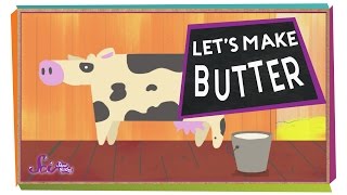 Lets Make Butter  sciencegoals [upl. by Demmy]