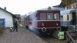 Triebwagen auf Chiemgauer Lokalbahn [upl. by Johna]