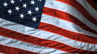 Slow Motion USA Flag Waving United States of America Flag Flying in High Definition HD Slowmo Video [upl. by Nosydam]