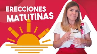 ERECCIONES MATUTINAS ⏰ ¿signo de buena salud ¿y si no tengo por la mañna ¿problemas de erección [upl. by Nwahsyd]