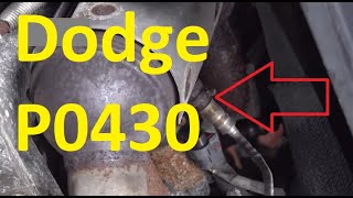 How to Fix Dodge P0430 Code Catalyst System Efficiency Below Threshold Bank 2 [upl. by Anna-Diana504]