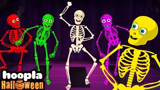 Crazy Skeleton Dance 💀 Kids Halloween Music 🎵 Hoopla Halloween [upl. by Arihsat11]