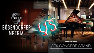 Vienna Synchron Pianos Bösendorfer Imperial VS Garritan Yamaha CFX  VST Battle [upl. by Perkin543]