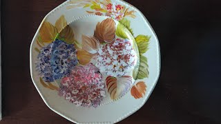 Tutorial Come dipingere su ceramica con colori da forno [upl. by Aleunamme]