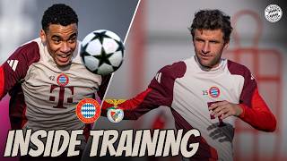 How we prepare for Benfica  Inside Training Champions League [upl. by Winston]