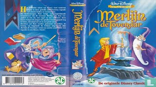 Disney VHS intro NL  Merlijn de Tovenaar 1963 [upl. by Beffrey]