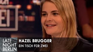 Hazel Brugger gewinnt im Lotto  Tisch für zwei  Late Night Berlin  ProSieben [upl. by Dorisa]