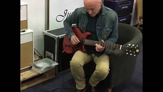 Neville Marten plays an Ivison Guitars ‘59 DC Model at The Guitar Show 2019 [upl. by Pooi]