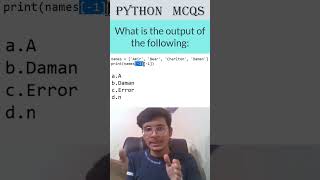 Python MCQ Solved Fast  Quick Python Learning infytqmcq infytq shorts python infytqpython [upl. by Odin675]