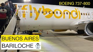 FLYBONDI Vuelo Buenos Aires Bariloche  Boeing 737800 [upl. by Ferrand]