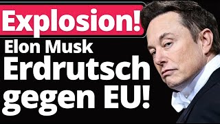 Elon Musk quotEU hat uns geheimen Zensur Deal angebotenquot [upl. by Bust]