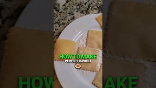 How to Make Perfect Ravioli 😀 [upl. by Novets444]