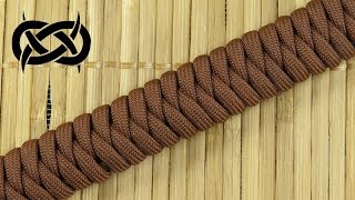 How to weave the Fishtail Eccentric Paracord Bracelet [upl. by Enneite]