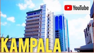 Drive through Kampala Central Buisness District [upl. by Disini]