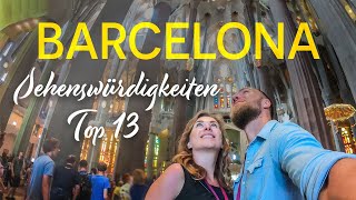 Barcelona Sehenswürdigkeiten in 5 Minuten  Reisetipps [upl. by Nodnab]