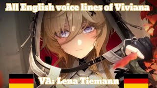 Arknights Vivianas EN voice lines [upl. by Mayfield]